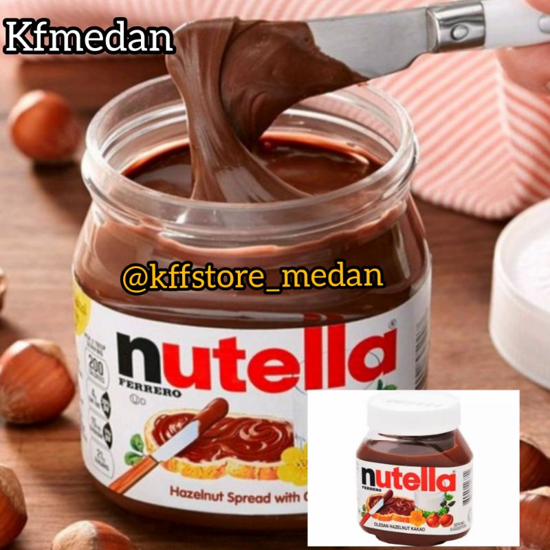 

PROMO MURAH !!! Selai Nutella Hazelnut Spread 350gr (Exp :11/03/2025)