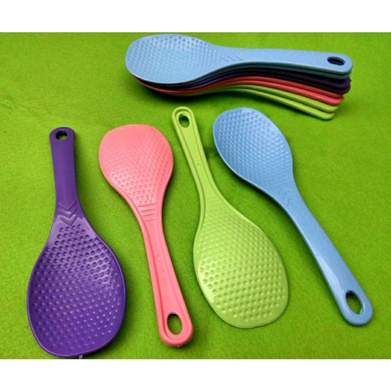 [ISI 50] Souvenir Centong Nasi Murah Anti Lengket Sendok Rice Cooker Magic Com