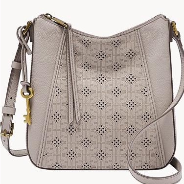 TAS WANITA FOSSIL TALIA CROSSBODY GRAYSTONE (KURLEB 22 X 24CM) KU6163MH3