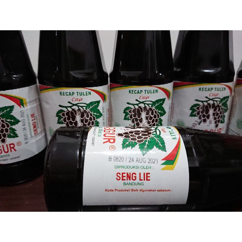 

KECAP MANIS CAP ANGGUR 275 ML KECAP TULEN SENG LIE ASLI BANDUNG SEMBAKO BUMBU MASAK MURAH