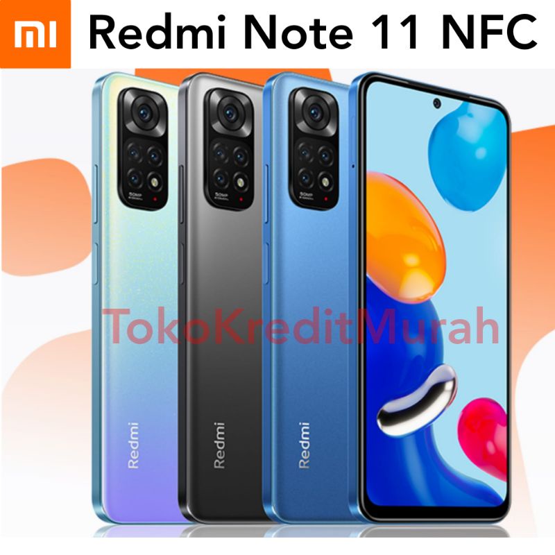 Xiaomi Redmi Note 11 6/128 NFC Garansi Resmi RAM 6GB 128GB 4/128