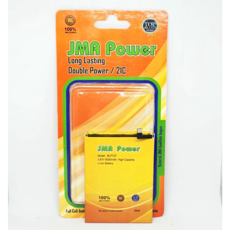 Baterai JMA Power Double Power Original For Oppo BLP727 A5 2020 A9 2020