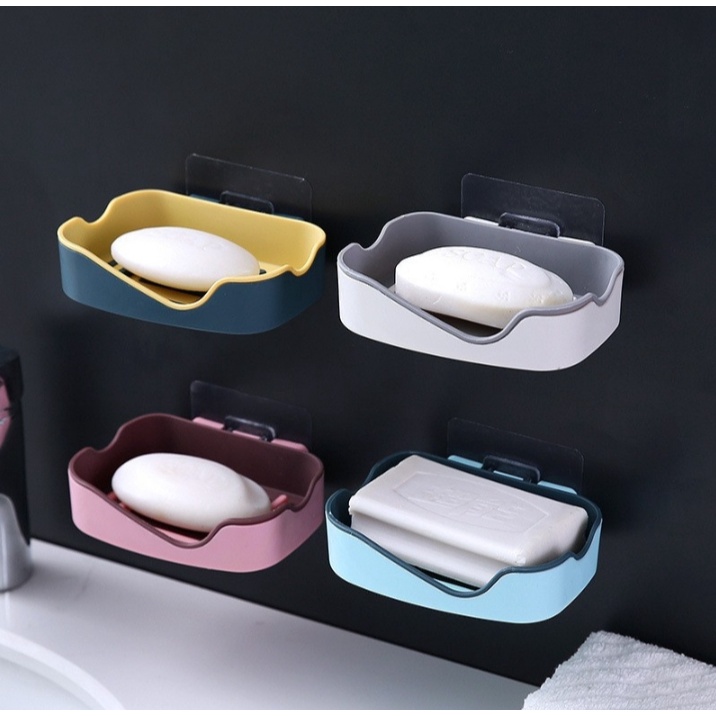 Tempat Sabun/Tempat  Sabun 2 Layer/Tempat Sabun Murah/Tempat Sabun Kamar Mandi/Tempat Sabun Mandi