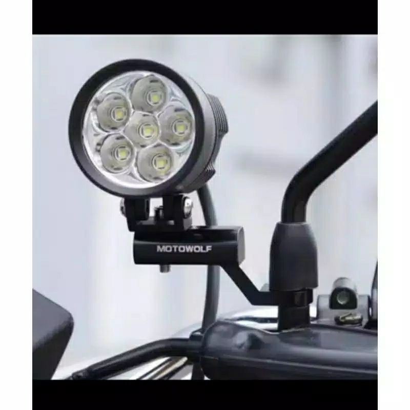 MOTOWOLF bracket breket lampu tembak holder Handphone dispion Nmax xmax pcx aerox
