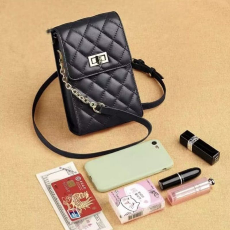 N_B_S / ARUMIE tas selempang wanita/taskorea/Tas handphone termurah/pocket hp/Tas Selempang Mini