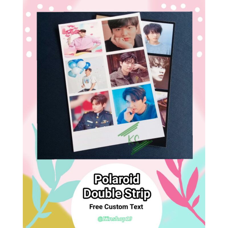 Polaroid Double Strip | Cetak Double Strip Landscape Polaroid Termurah