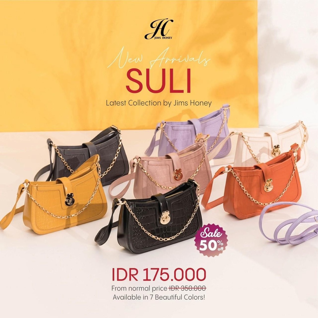 Jims Honey - Suli Bag Tas Wanita Sling Bag - Jims Honey Original