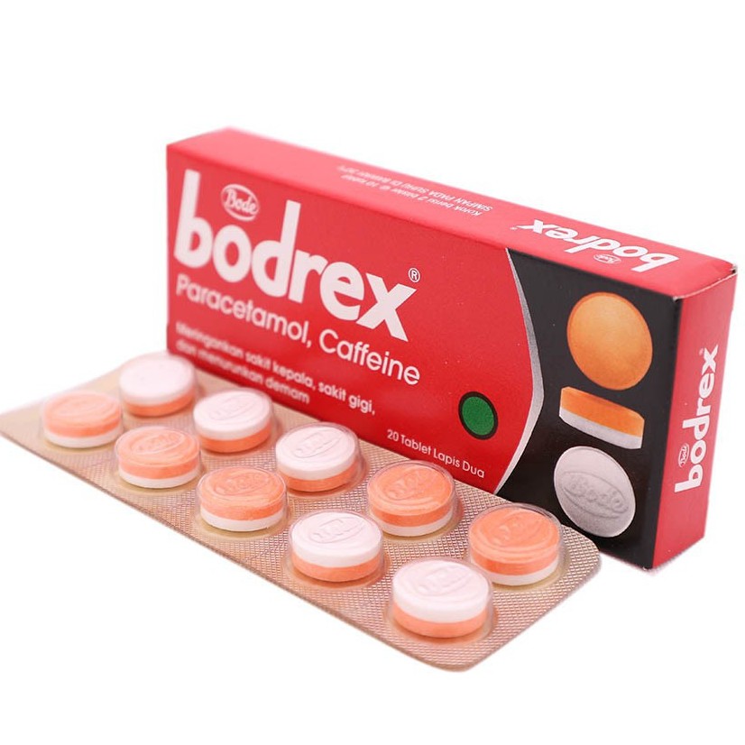 Bodrex tablet Obat Demam