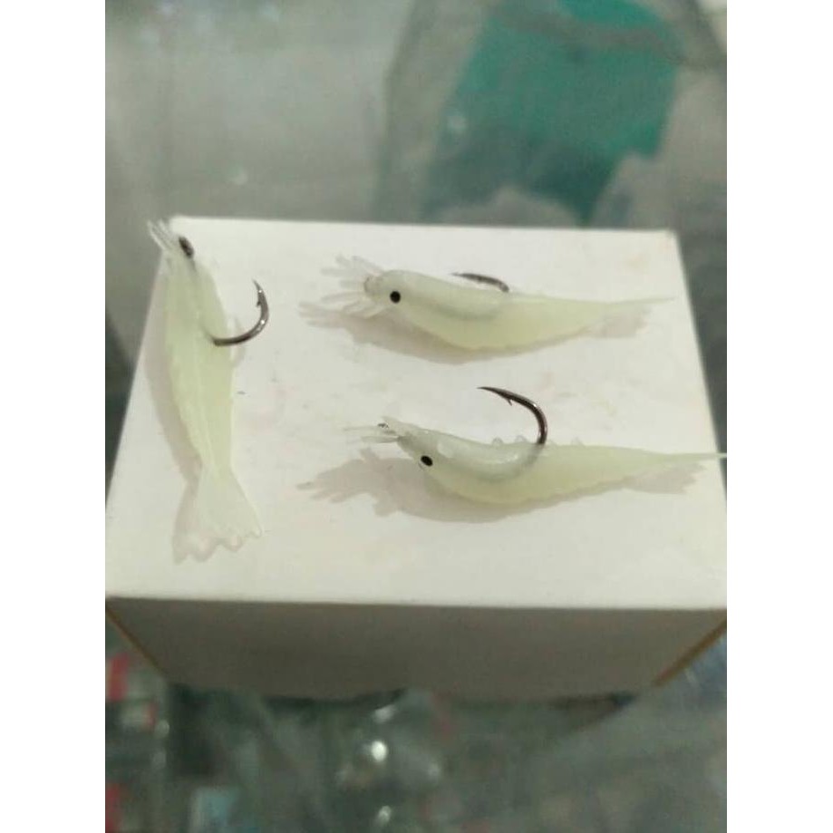 UMPAN PANCING IKAN BERBENTUK UDANG KARET TERLARIS