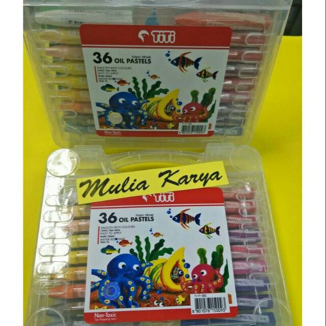 

Crayon Krayon Titi 36 Warna Oil Pastel