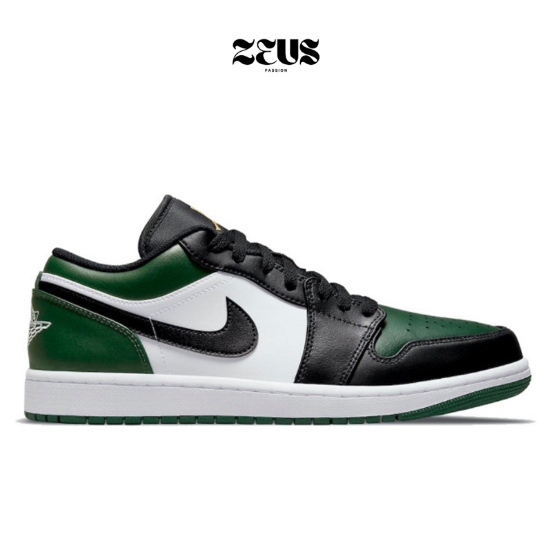 NIKE AIR JORDAN 1 LOW GREEN TOE ORIGINAL