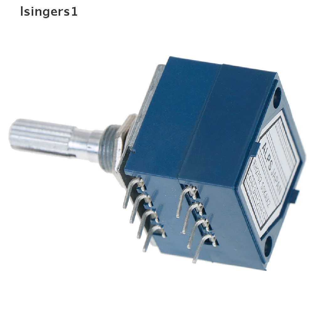 (lsingers1) 1pc potentiometer 50K log alps audio stereo Dengan Kontrol volume