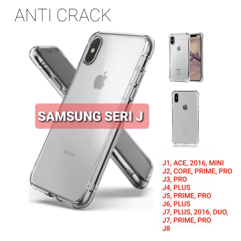 Anti Crack Soft case - Samsung J2 J5 PRIME Casing HP Bening