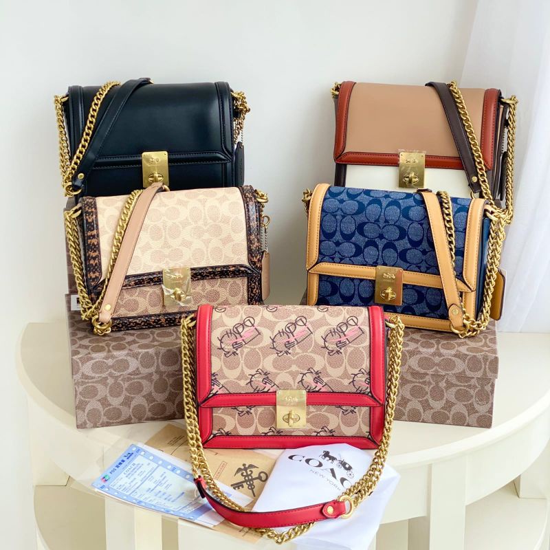 Slingbag and shoulderbag CoCh Hutton Signature Combi Snake skin