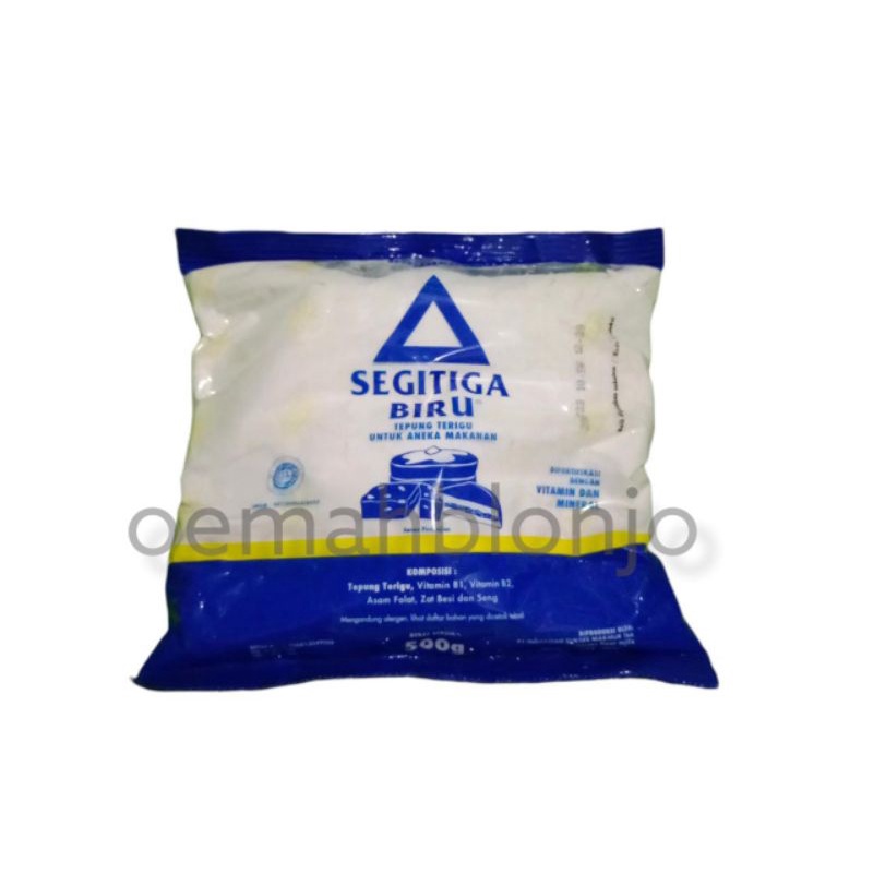 

Tepung terigu segitiga biru 500 gram