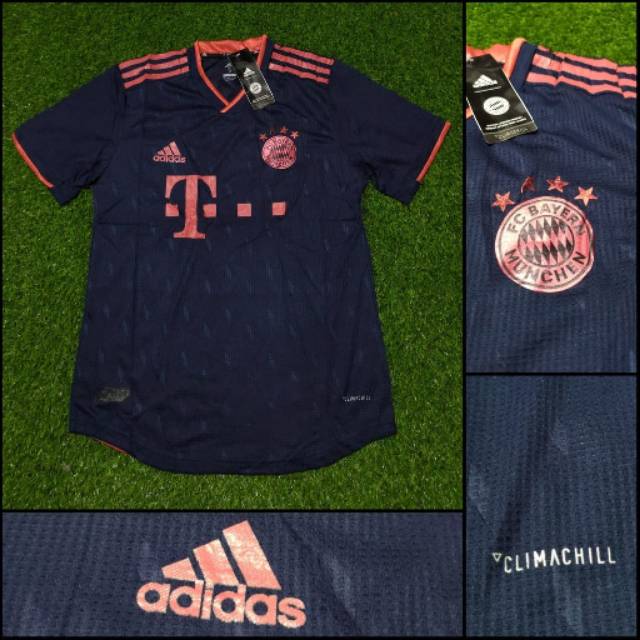 JERSEY BOLA BAYERN MUNCHEN 3RD CLIMACHILL ADIZERO 2019-2020 GRADE ORI