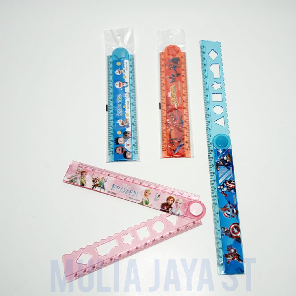 

Penggaris fancy 30cm / Penggaris Plastik karakter