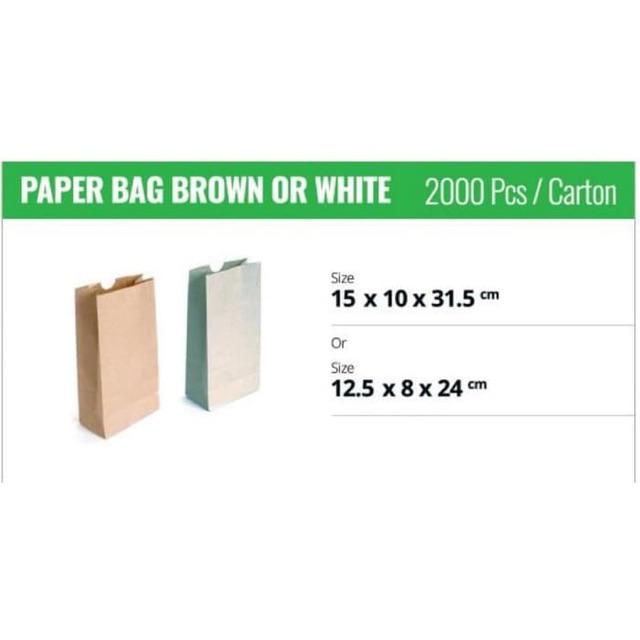 Kantong Coklat Paper Food Grade Brown Kraft