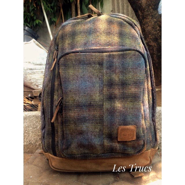 Bag Timberland Plaid Woolrich Backpack Tas Ransel Punggung Laptop