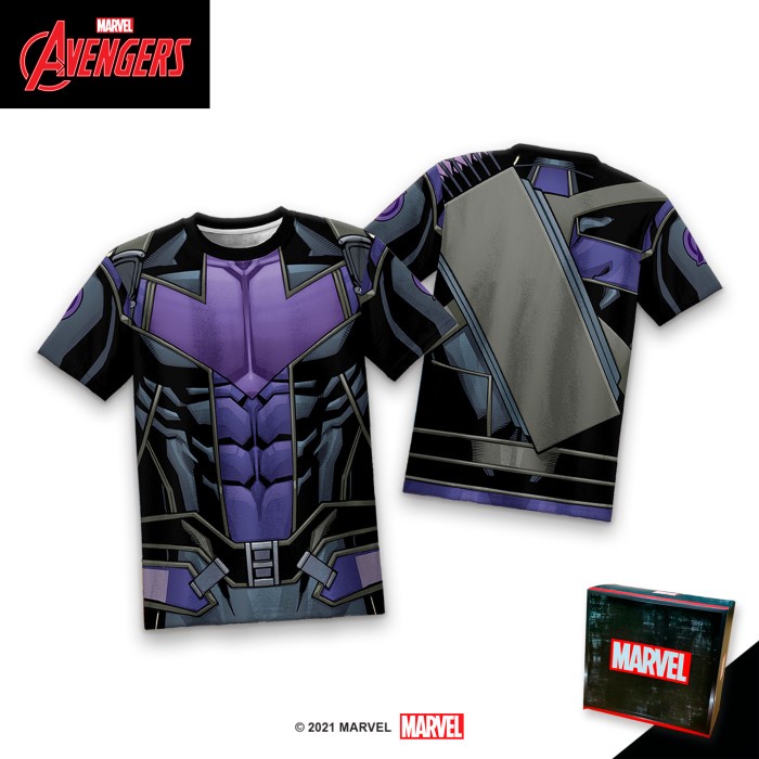 Marvel Costume Tshirt Fullprint Dewasa Hawkeye Avengers MAV760