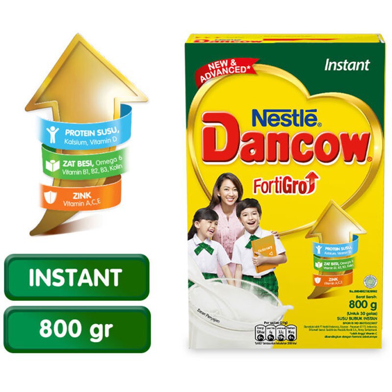 

Dancow Fortigro Instant Box 800G