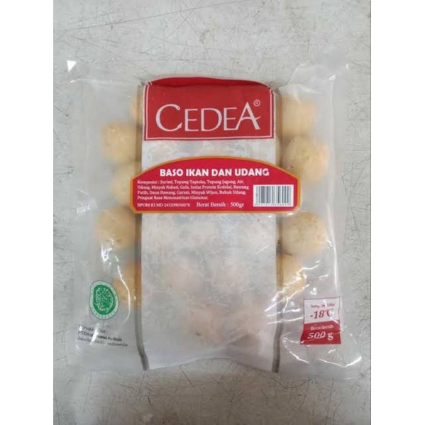 

Cedea Baso Ikan dan Udang 500gr