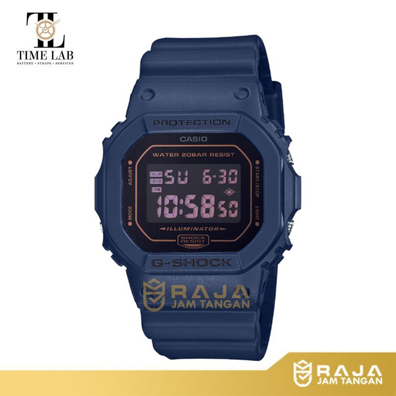 g shock original dw 5600bbm 2d   dw 5600bbm 2d jam tangan pria digital karet biru