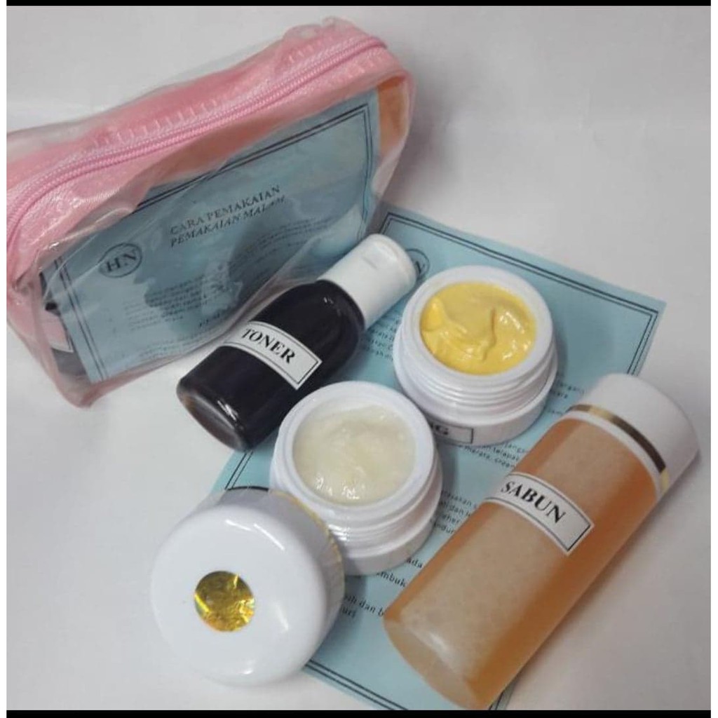 PAKET CREAM HN DOMPET KWALITAS SUPER 15gr BROSUR BIRU - KRIM SET HN KUALITAS SUPER 15 gr