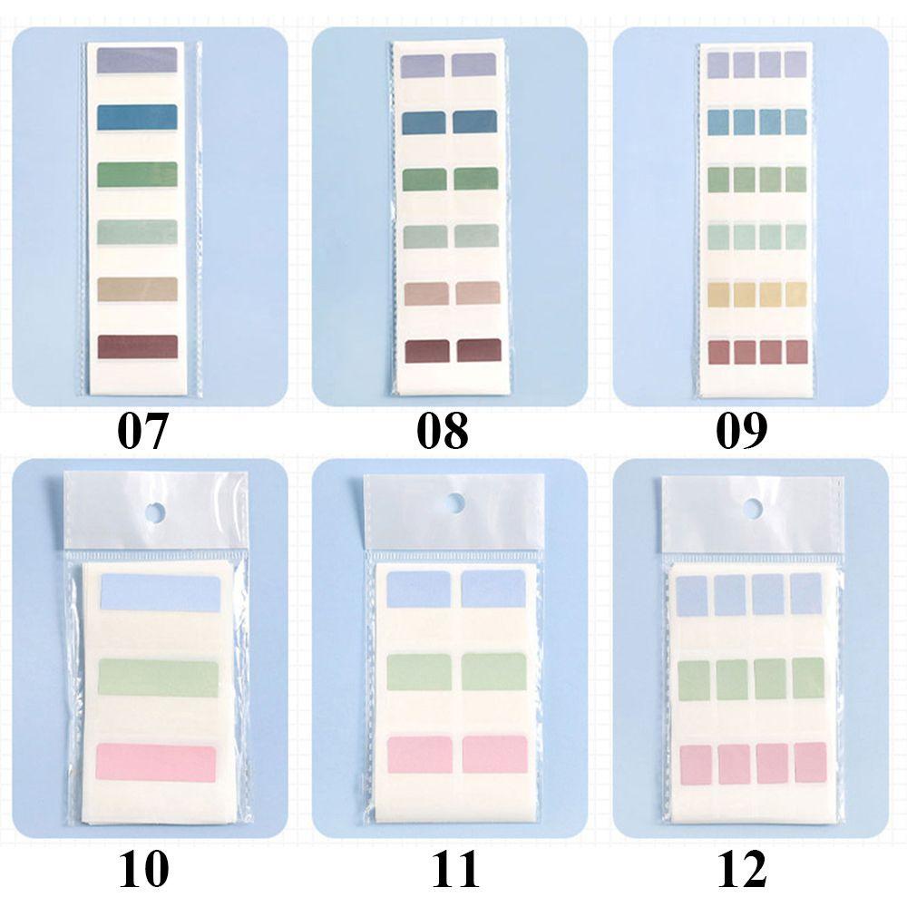 Agustina Morandi Color Sticky Note Self Adhesive Repositionable Writable Tulisan Pads Penanda Buku Index Tabs Bendera