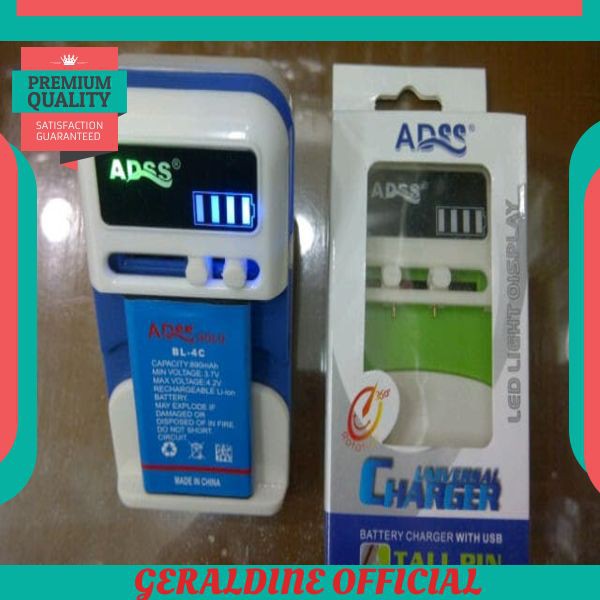 GROSIR Charger Desktop Baterai Putar Tarik ADSS (Batre Nokia Hp Cina dll)