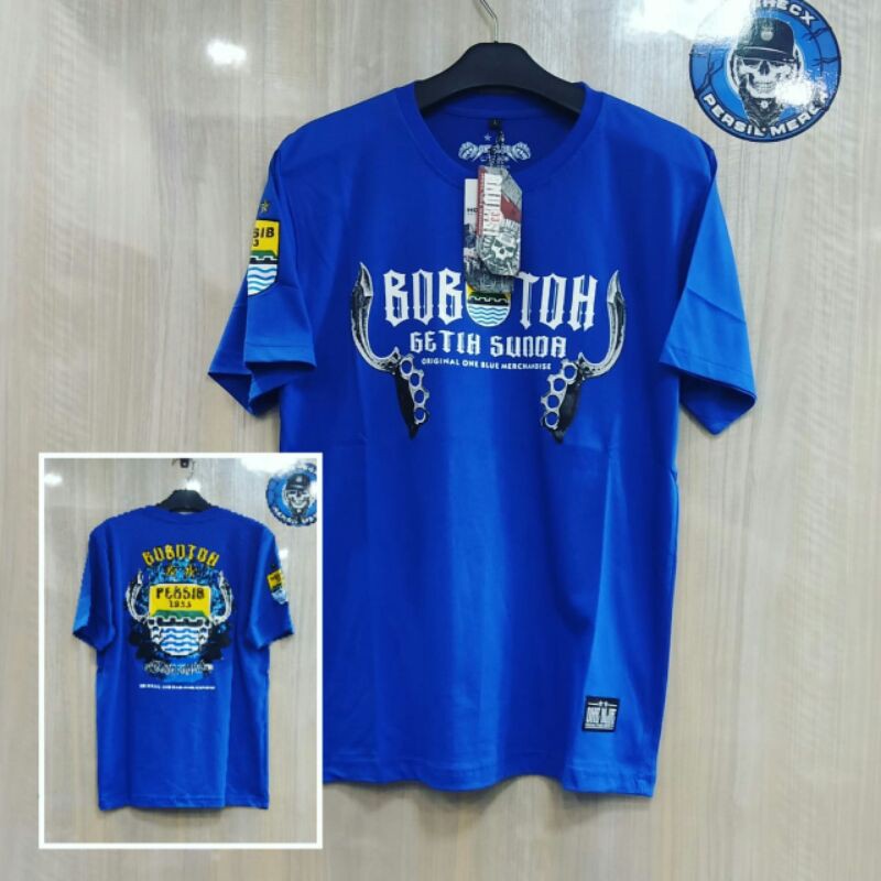 KAOS PERSIB ORIGINAL C008 / Kaos Bobotoh Getih Sunda Biru / Kaos Bobotoh / Kaos Viking Bandung Origi