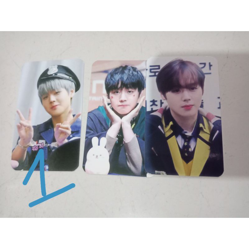 Park Jihoon photocard pc official fansite