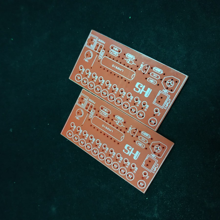 PCB VU led