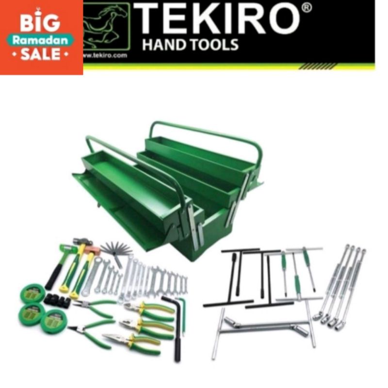 (SALE) TEKIRO MECHANIC TOOLS SET 50 PCS HONDA / MEKANIK TOOL SET 50 PCS HONDA