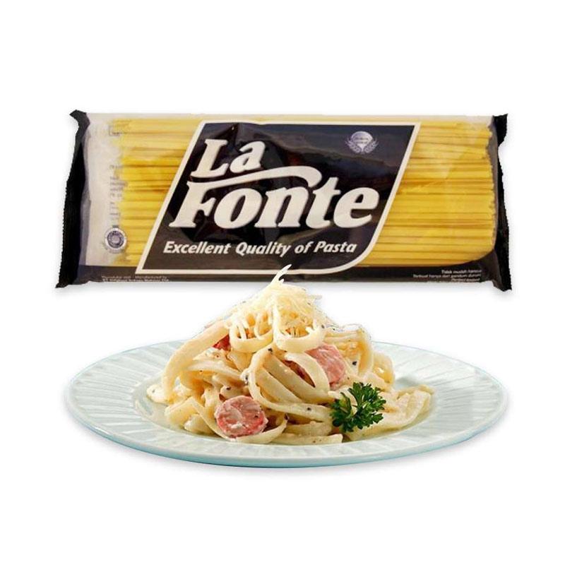 La Fonte Pasta Spaghetti Fettucine 750 GR