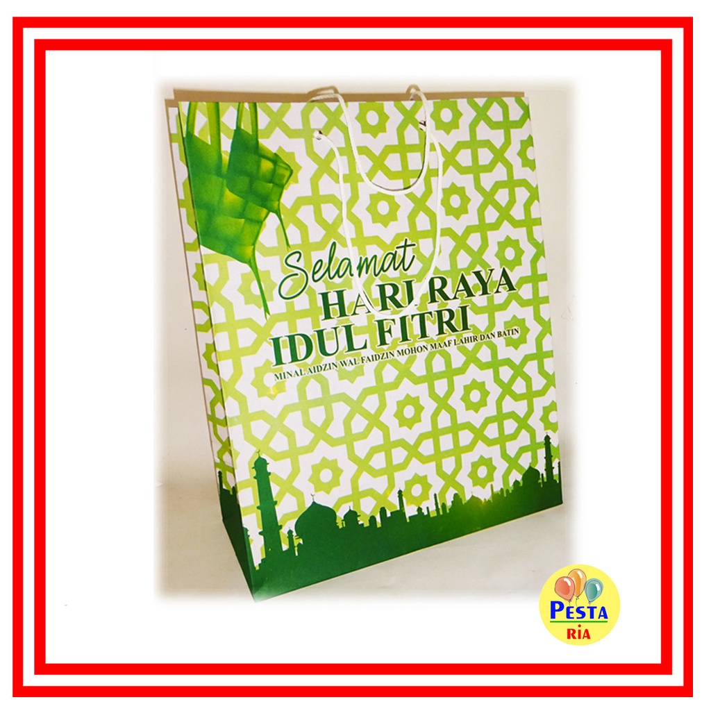 

Murah!! (1Biji) Paperbag Parcel Idul Fitri, Tas kertas Lebaran Idul Fitri, Tas Lebaran Idul Fitri