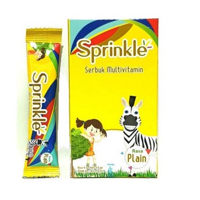 SPRINKLE SERBUK SACHET 5 GR - Multivitamin Anak 3 Rasa Seaweed Plain Beef