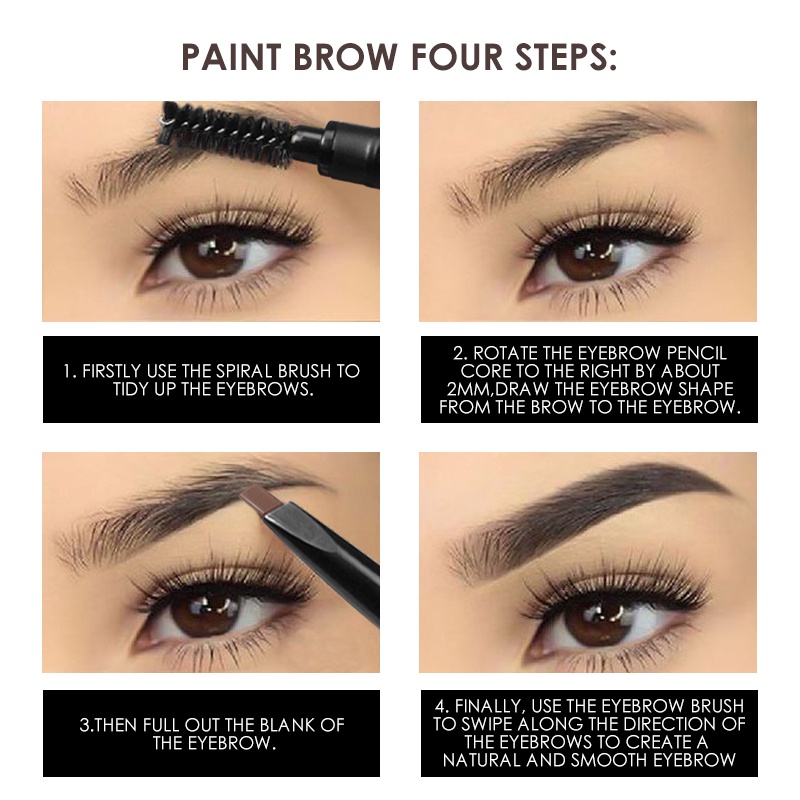 FA18 FOCALLURE Eyebrow Pencil Tahan Lama &amp; Anti Air (100% original))