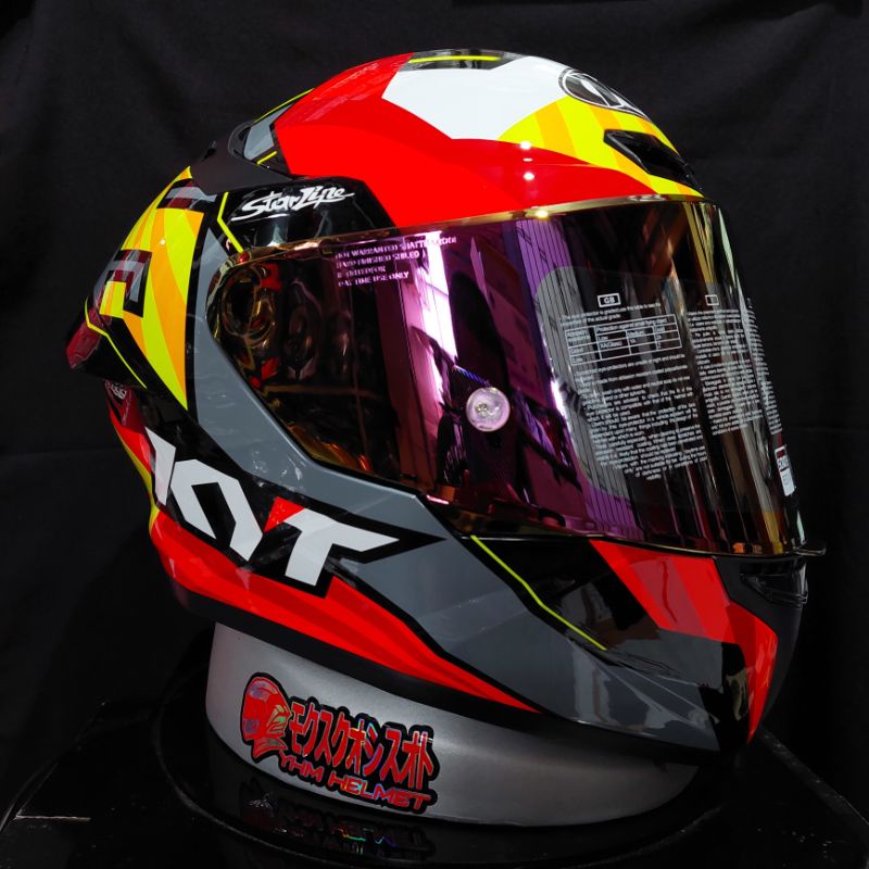 Visor KYT TT Course kaca helm kyt tt course