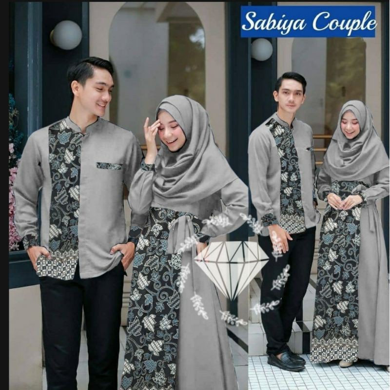 Model Baju Batik Couple Kombinasi Terbaru 2020 - Perumperindo.co.id