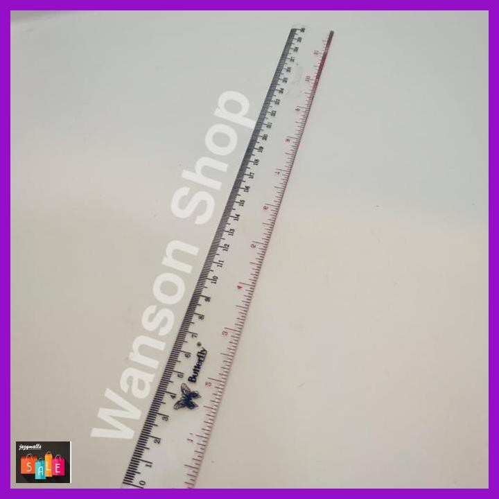 

Silutala- Penggaris Plastik Butterfly 30Cm -Ori.