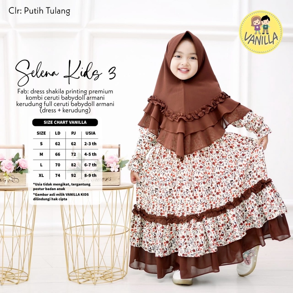 GAMIS TERBARU DAN TERMURAH | RENATA KIDS #3|RAYYA KIDS#2|SELENA KIDS#3