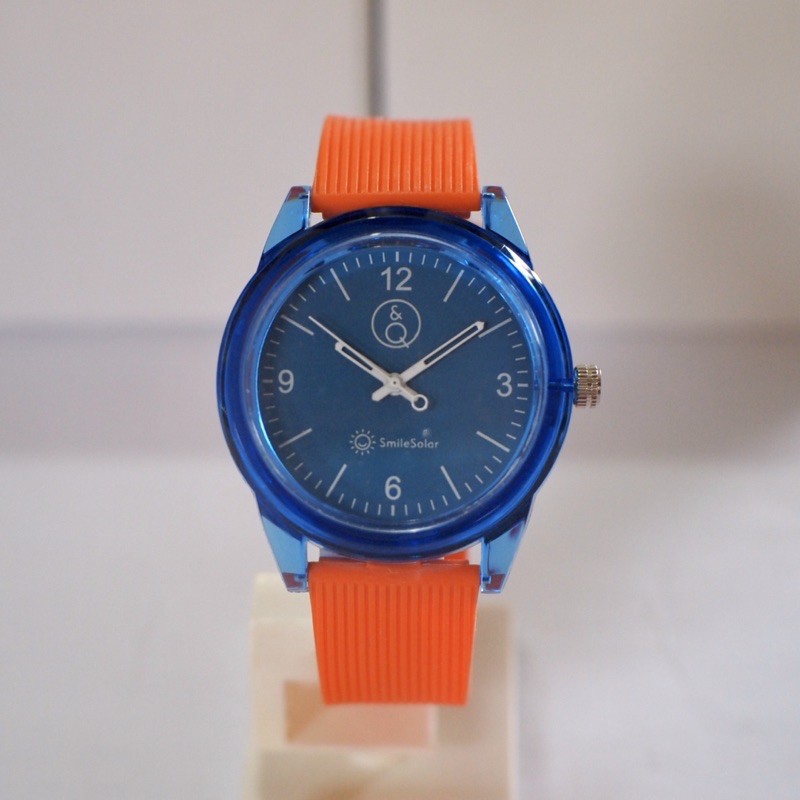 Q&Q Smile Solar Sport Watch Fancy