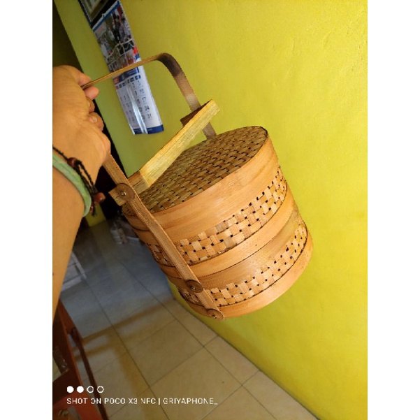 RANTANG BAMBU / RANTANG BAMBU BULAT/RANTANG PARCEL / RANTANG 25CM