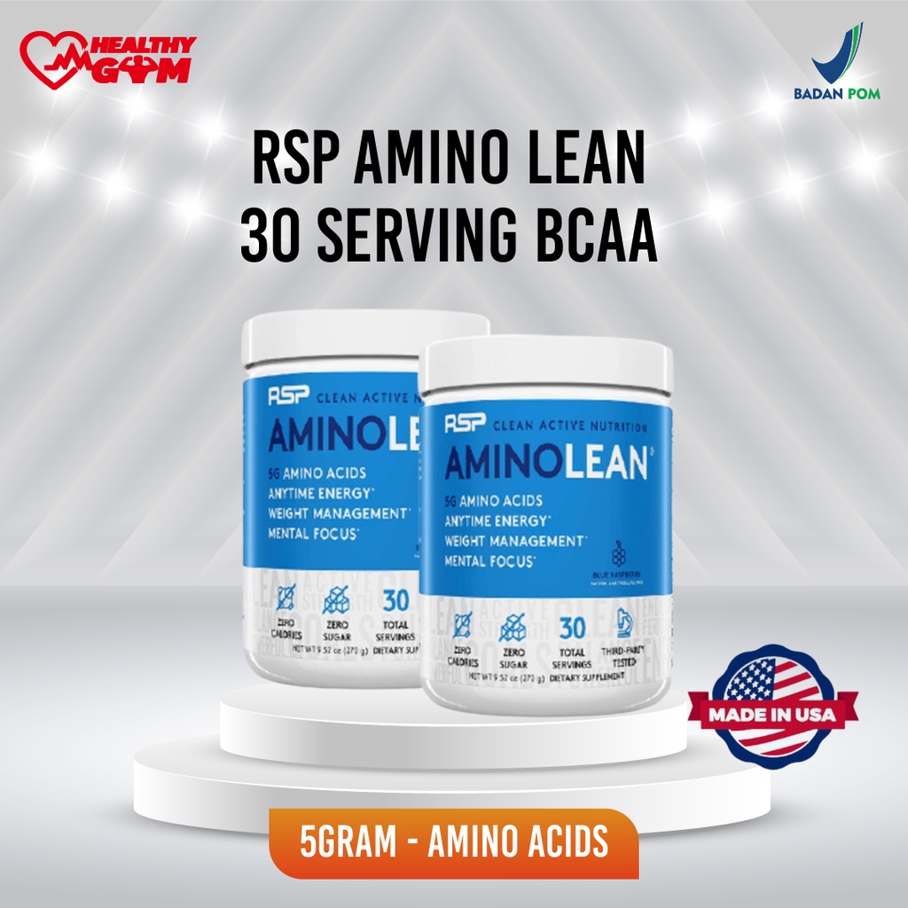 RSP Amino Lean 30 Serving Amino+Bcaa Xtend Bcaa Amino Powder