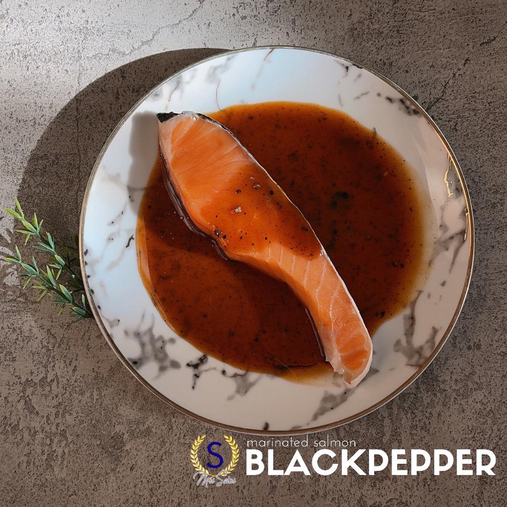 

Salmon Marinasi / Marinade Salmon rasa Blackpepper