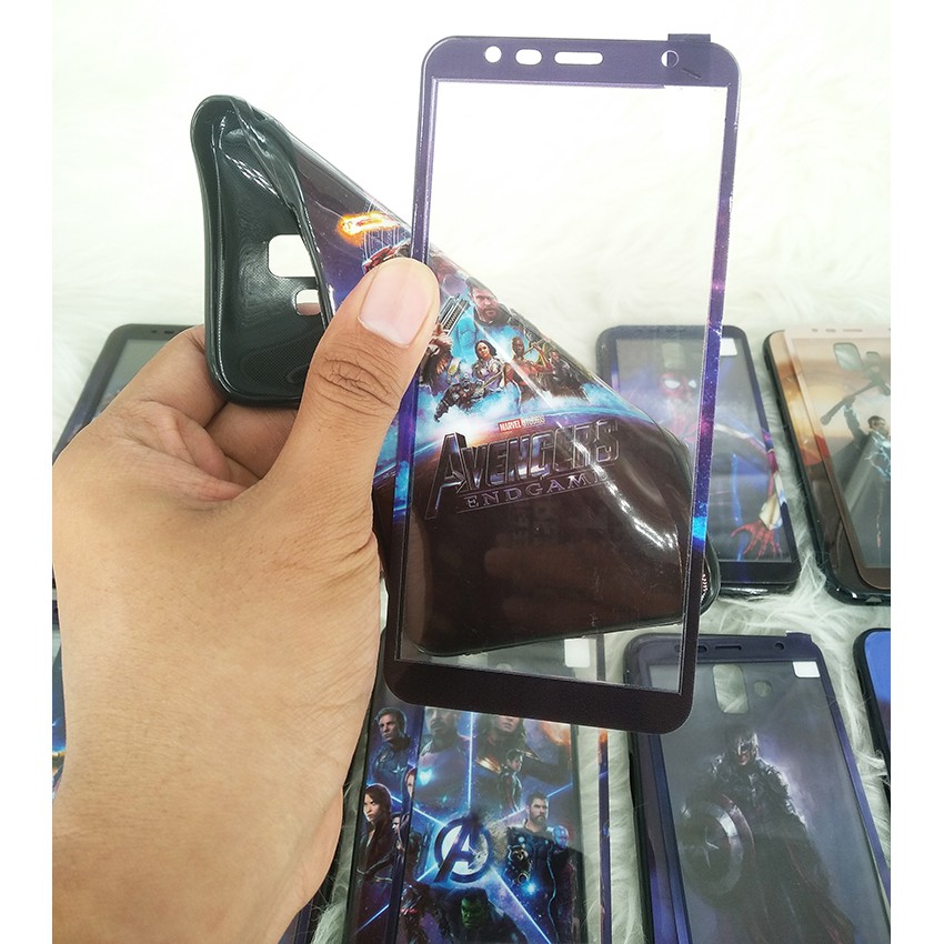 360 Jelly Glossy AVENGER'S Packing plastik Type Oppo/Vivo/Samsung/Xiaomi