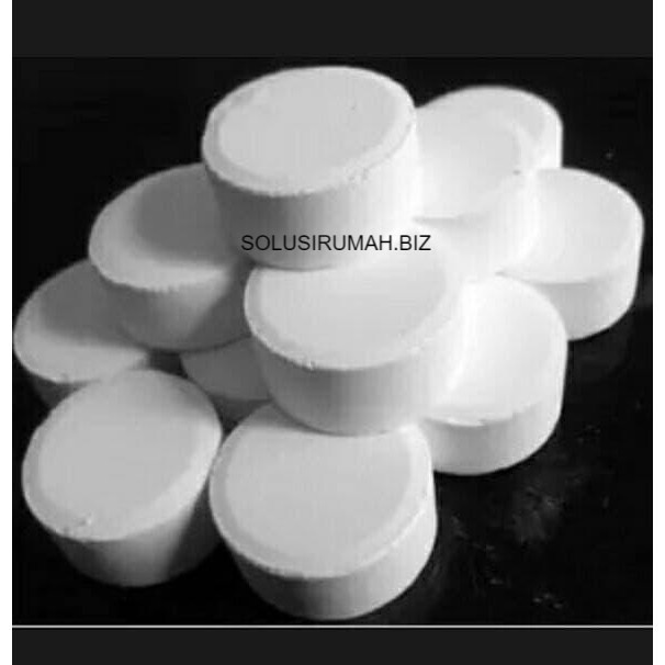 PERKG Kaporit Tablet 90% Chlorine Tablet 90% Obat Kolam Renang 1KG KG