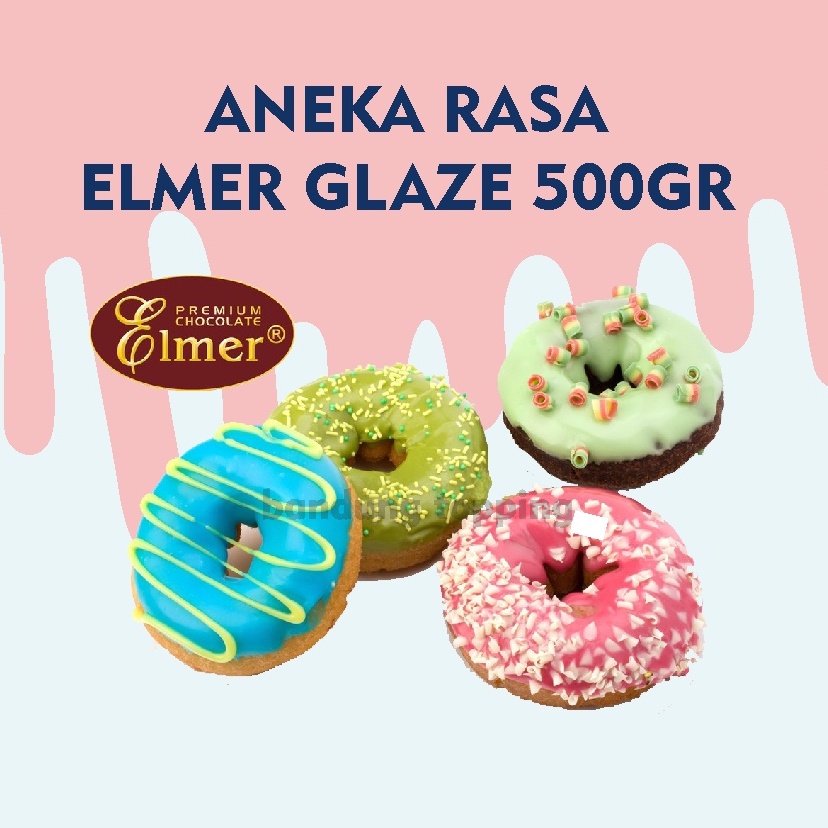 Elmer dip glaze topping lumer 500gr