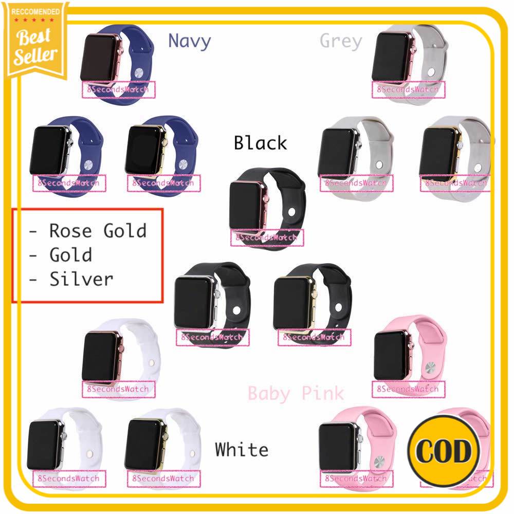 JAM Tangan Pria Wanita Digital Anti Air Trend Terbaru 2021 Jam Tangan Cewek Casual Main Kecil Elegan Murah F020-7